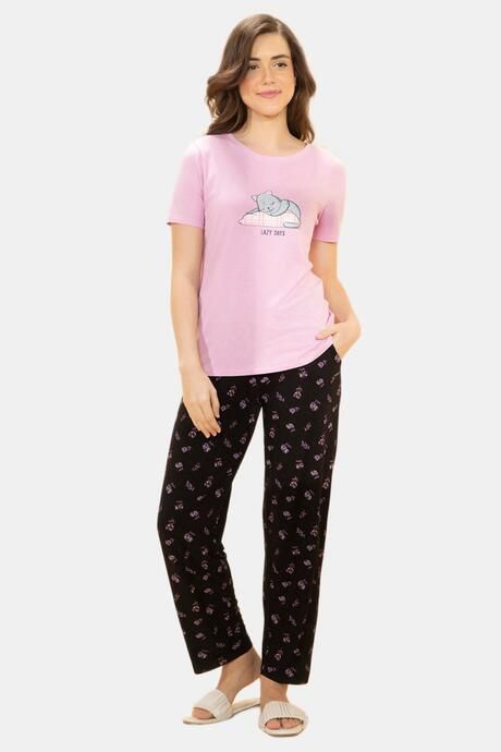 Amante Lounge Pants - Orchid Floral Print — image 5